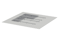PV-ezRack® SolarRoof™ DT Rail Penetrative
